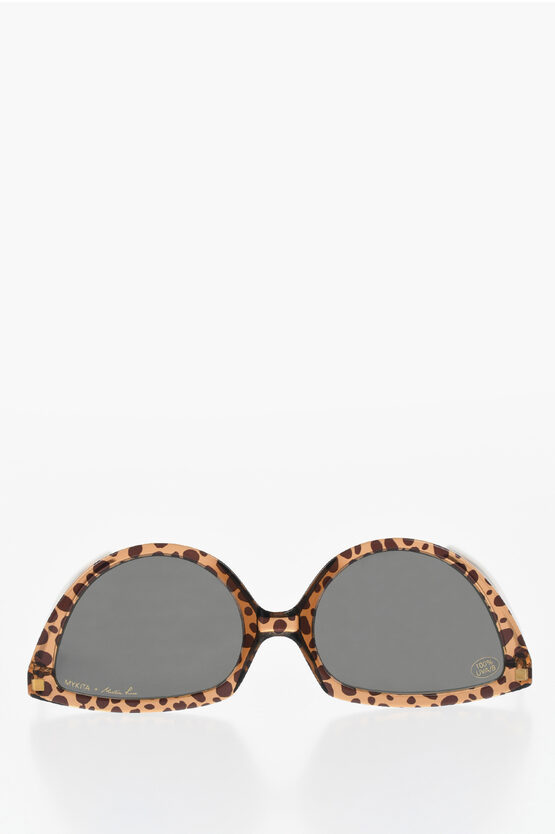MARTIN ROSE Sunglasses SOS Cat Eye in Animalier Print