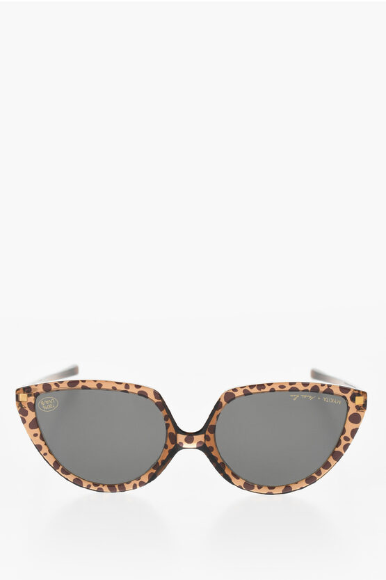 MARTIN ROSE Sunglasses SOS Cat Eye in Animalier Print