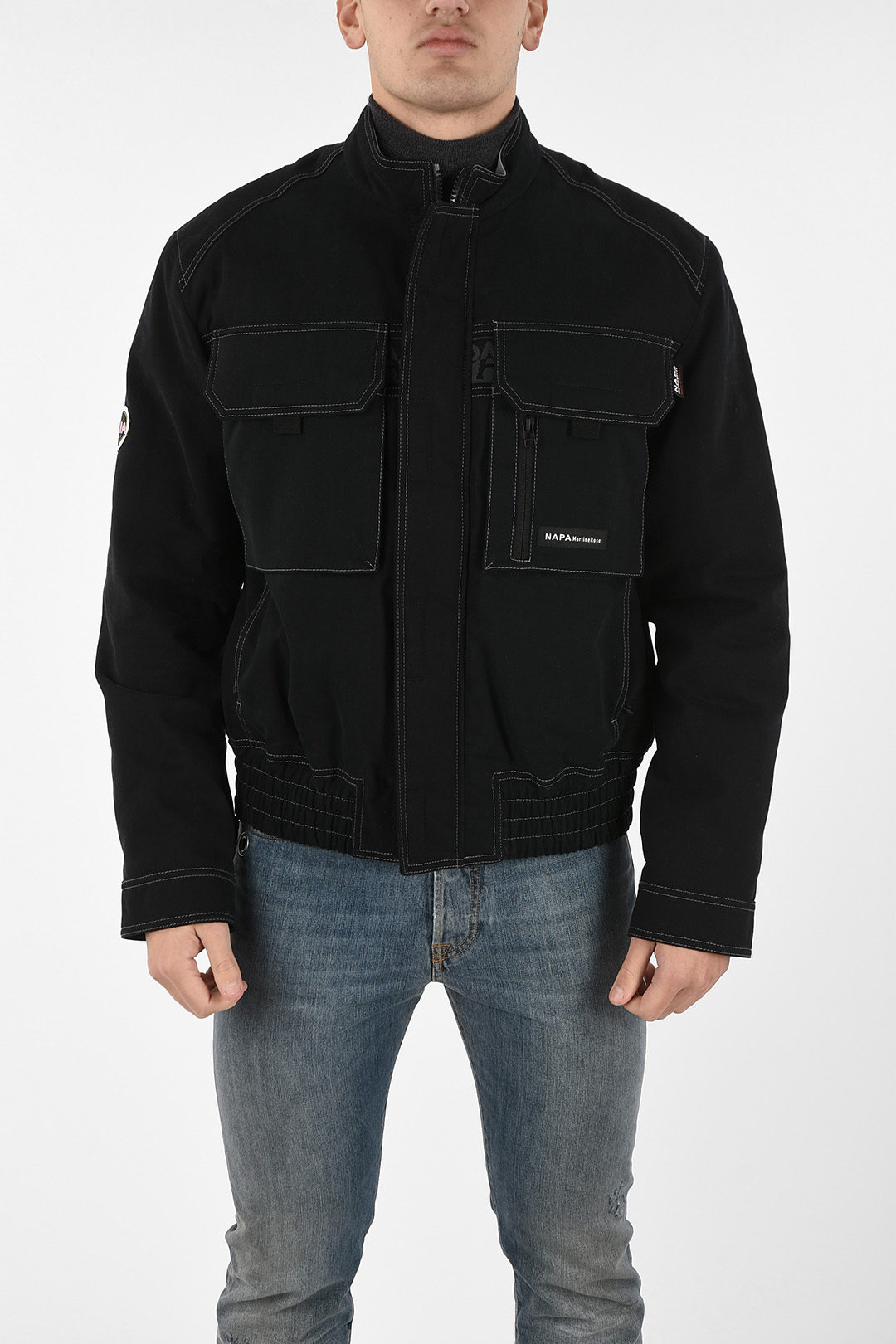 Napapijri MARTINE ROSE Padded LYNX Parka men - Glamood Outlet Napapijri MARTINE ROSE Padded LYNX Parka men - Glamood Outlet