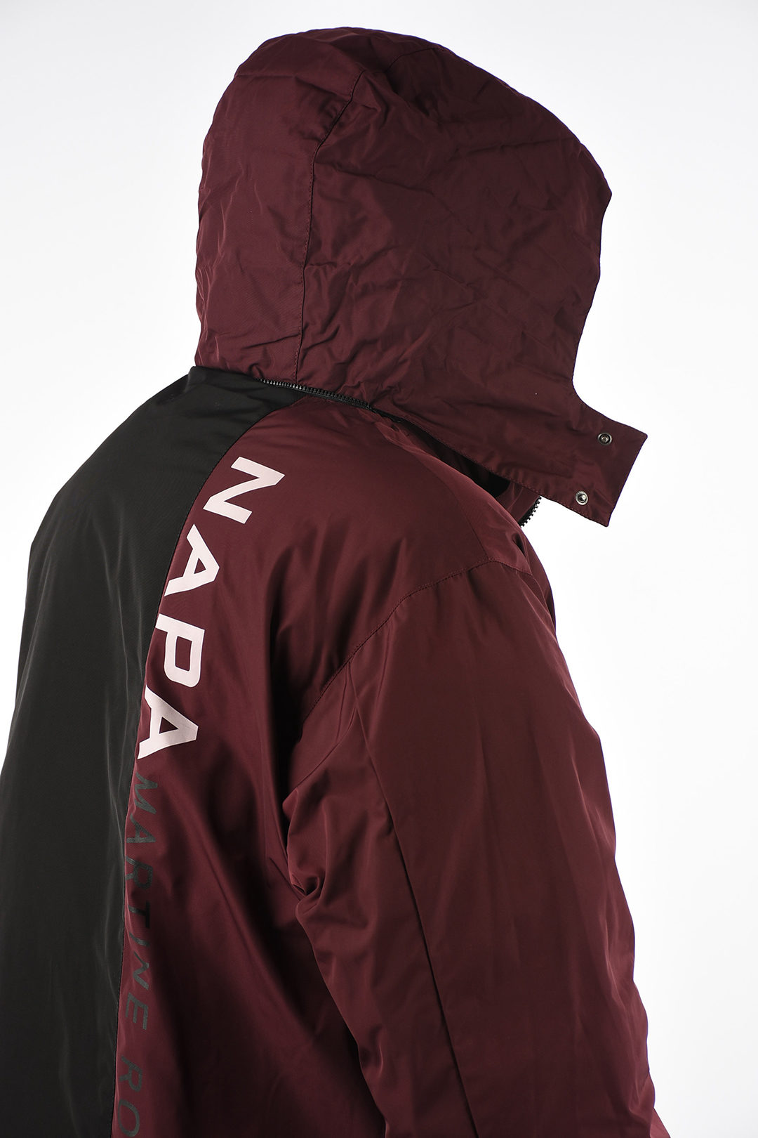 Napapijri MARTINE ROSE Reversible Jacket with Extractable Napapijri MARTINE ROSE Reversible Jacket with Extractable