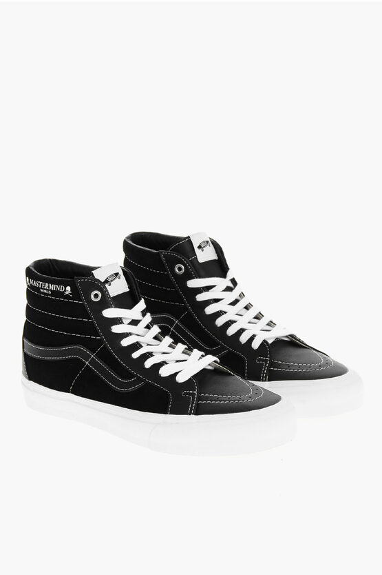 Vans Mastermind Suede Sk8-hi Reissue High Top Sneakers With Rubbe In Multi