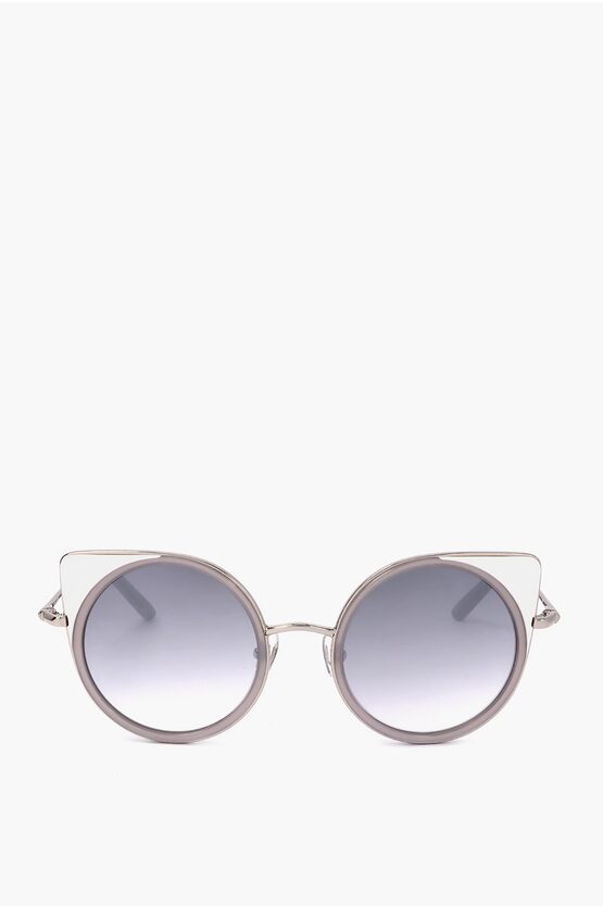 Linda Farrow Matthew Williamson Cat-eye Sunglasses Wiith Round Lenses