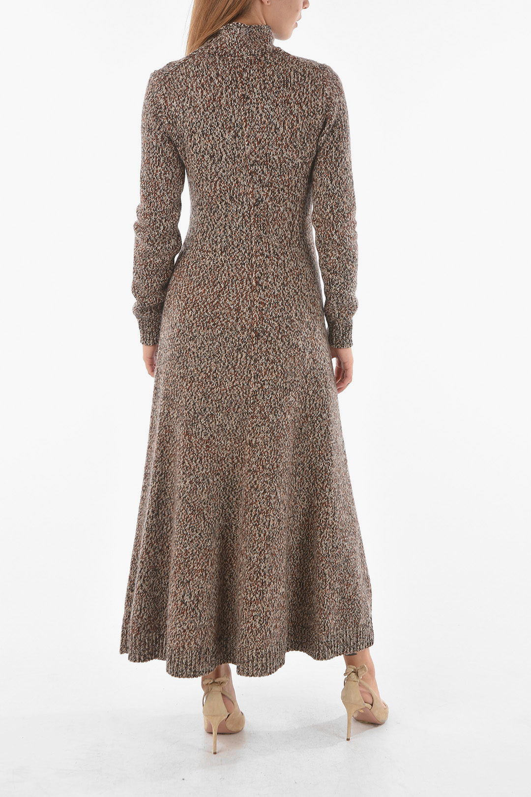 INCONTRO7 MAXI ABITO donna svasato art SOFIA/120 T MADE IN ITALY EUR