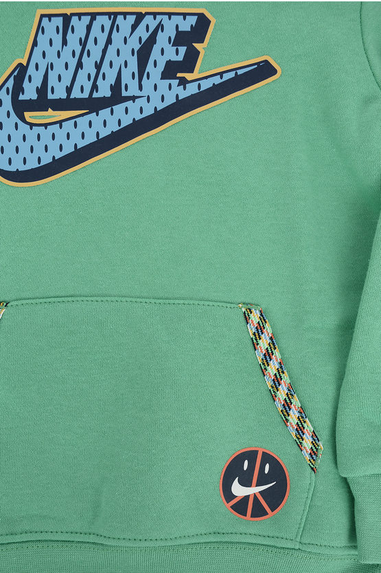 Maxi Patch Pocket Solid Color Hoodie