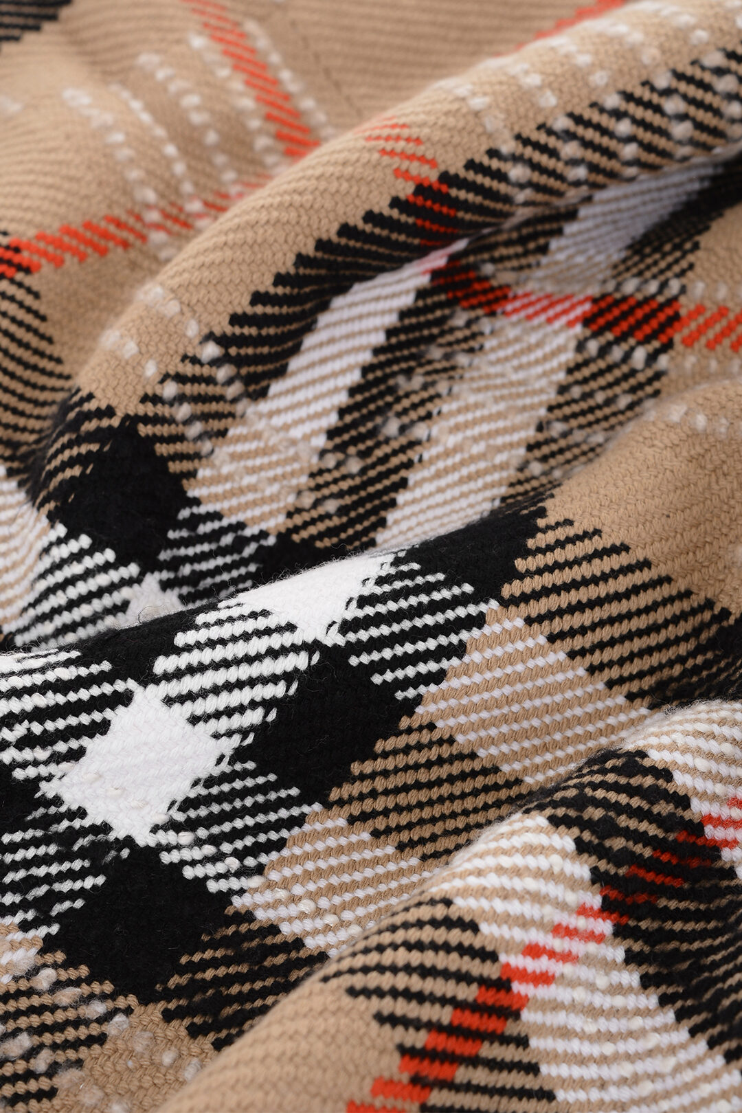 Burberry Maxi Sciarpa a Quadri Effetto Vintage donna Glamood Outlet