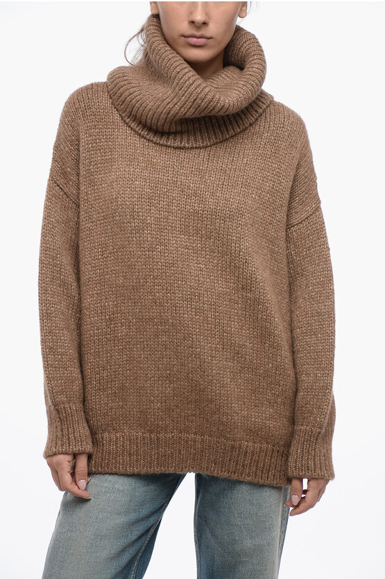 Dolce & Gabbana Oversized Llama Sweater