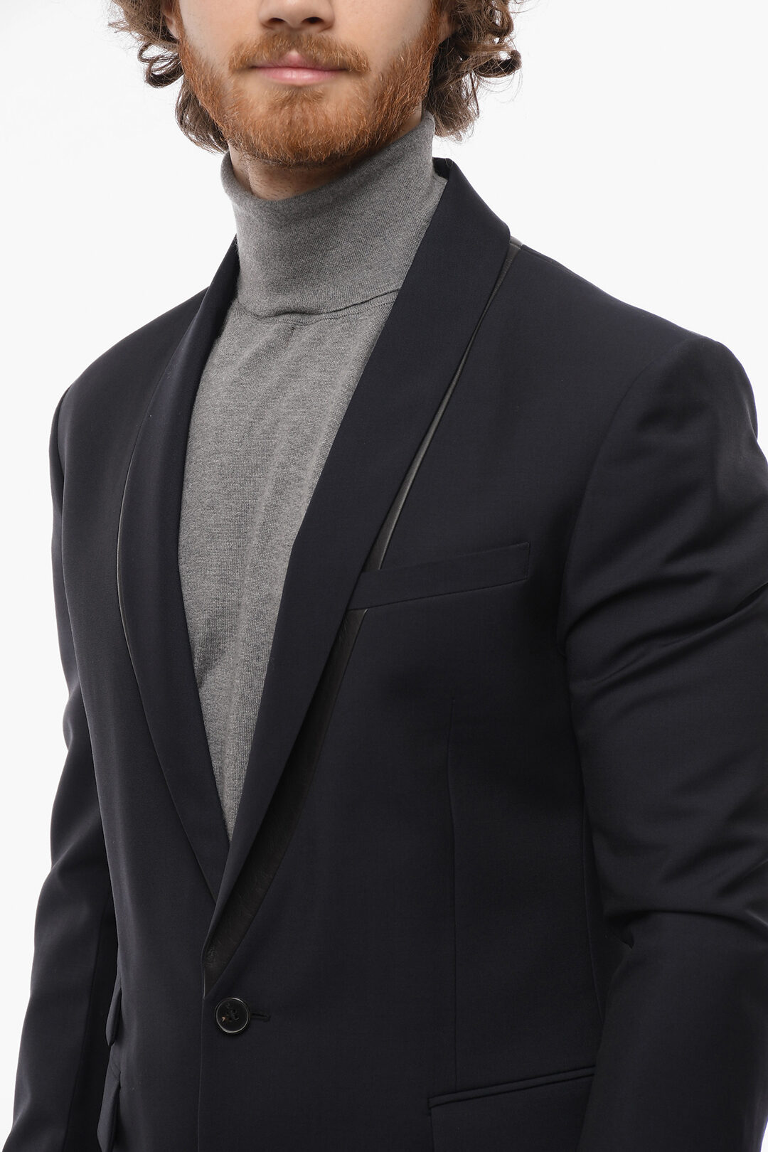 Alexander McQueen MCQ Multipocket Wool Blend Blazer with