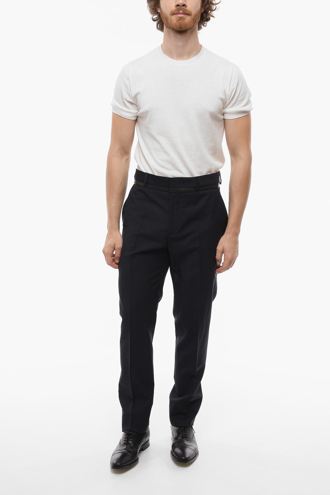 Alexander McQueen pants in wool blend