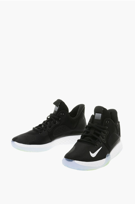 Nike Meash Fabric Kd Trey 5 Vii Sneakers In Black