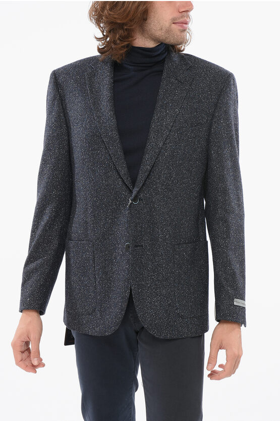 Nino Danieli Melange Virgin Wool Blazer