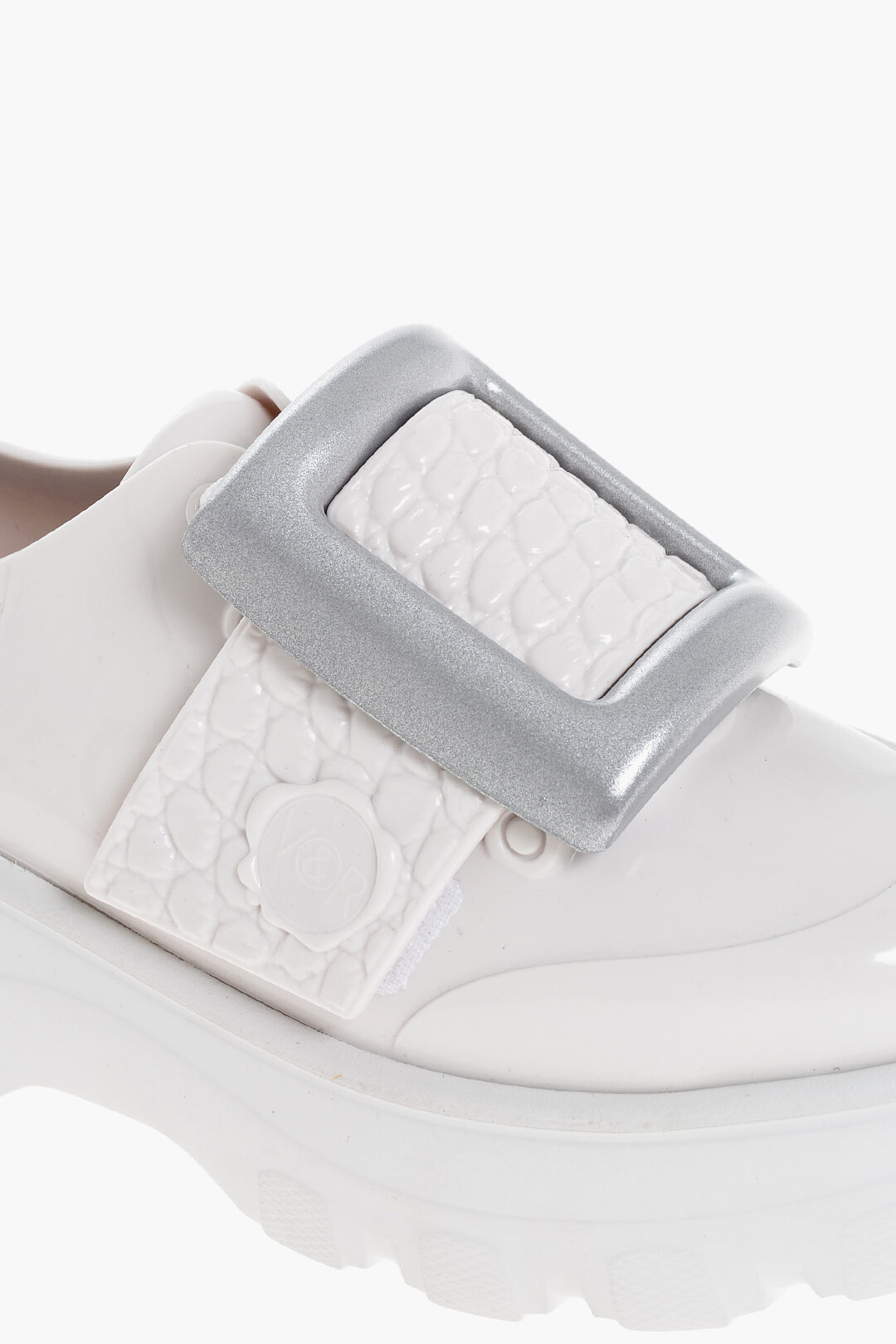 Viktor Rolf MELISSA Pvc KICK OFF Derby Shoes with Maxi Buckle