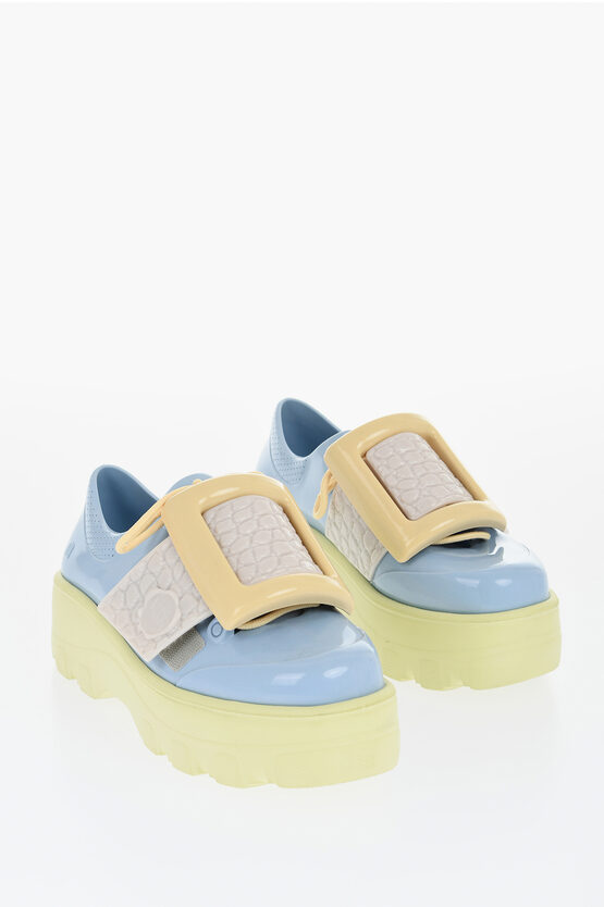 Viktor & Rolf Melissa Rubber Buckle Up Derby Shoes