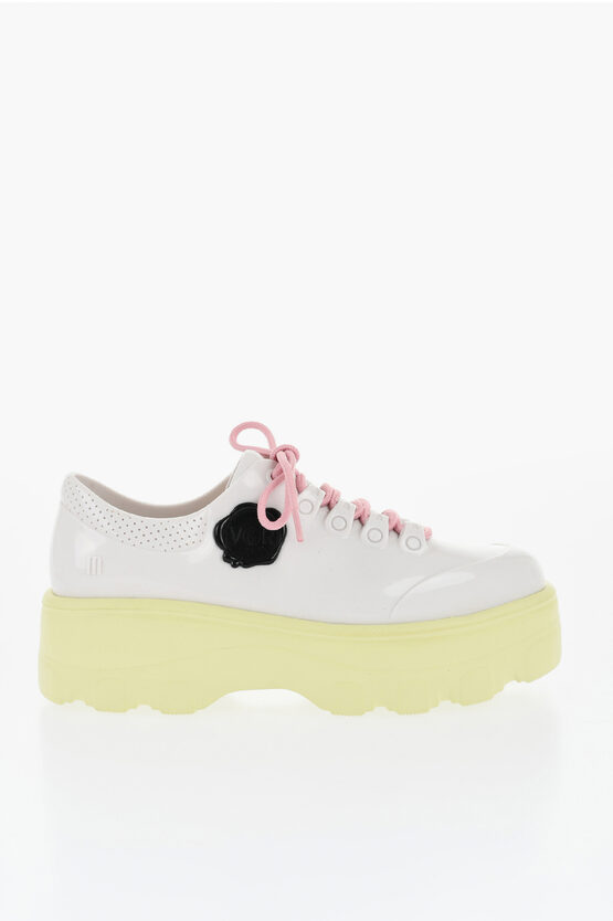 Viktor & Rolf Melissa Rubber Kick Off Sneakers With Platform Sole
