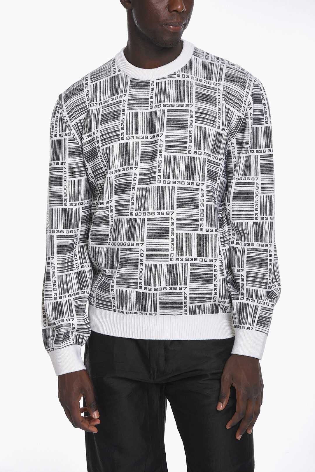 Louis vuitton barcode discount sweater