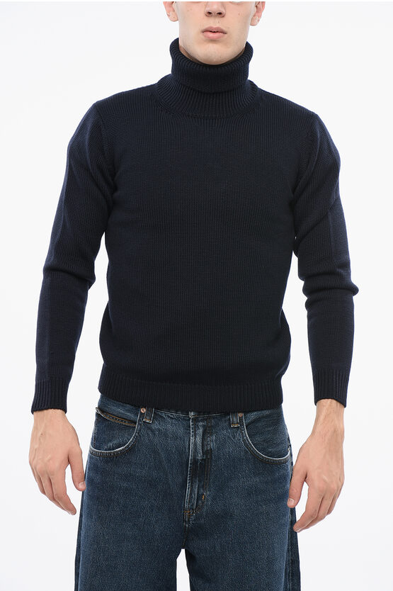 Roberto Collina Merino Wool Turtleneck Sweater