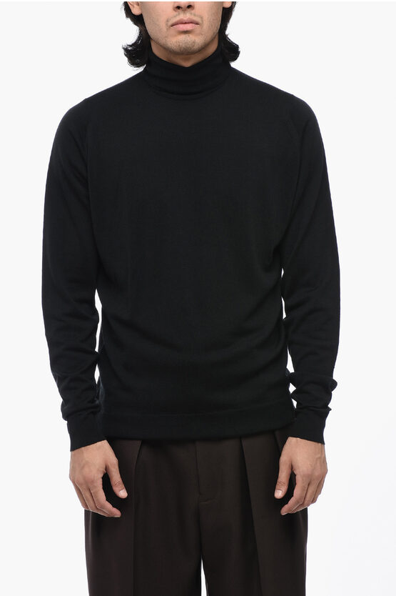 Shop John Smedley Merinos Wool Turleneck Sweater