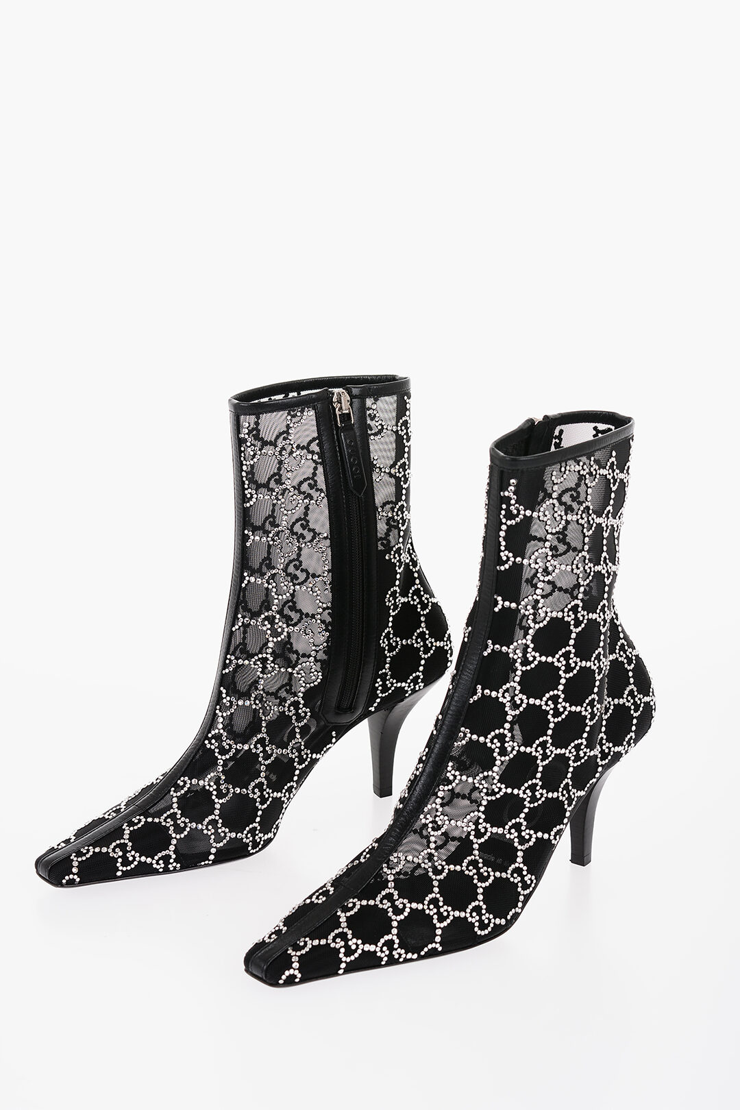 Gucci rhinestone boots on sale