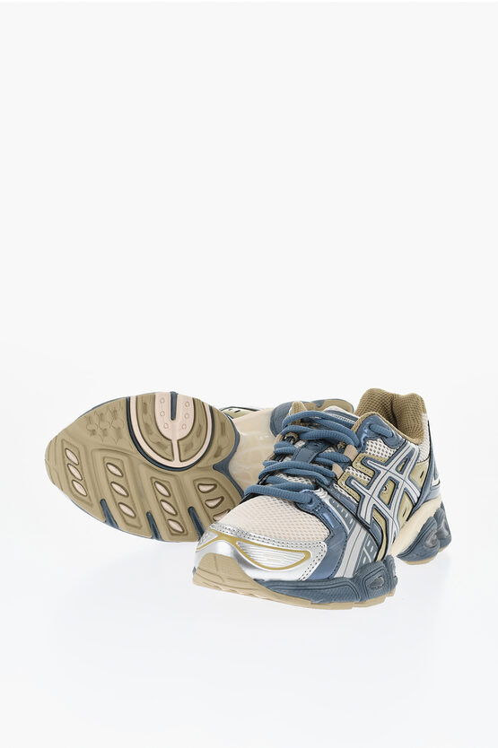 ASICS MESH GEL NIMBUS-9 SNEAKERS WITH CONTRASTING DETAILS