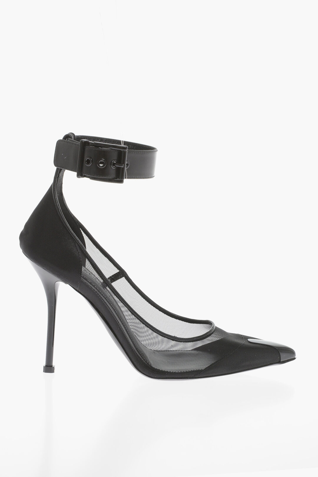 シューズ・サンダルその他 ALEXANDER MCQUEEN Woman High heel shoes Black 766886W4X25 Alexander McQueen spiked-sole high-heel Sandals | Black