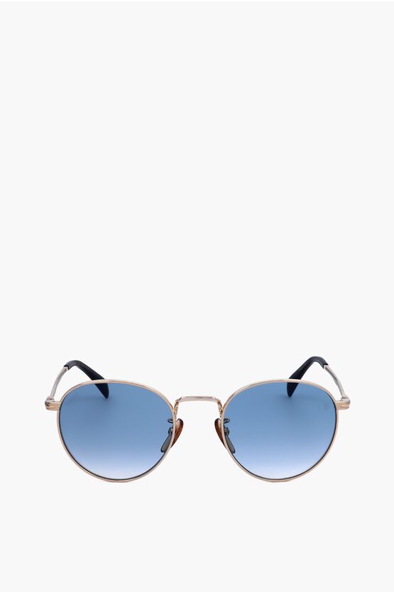 David Beckham Metal-framed Sunglasses With Gradient Lenses