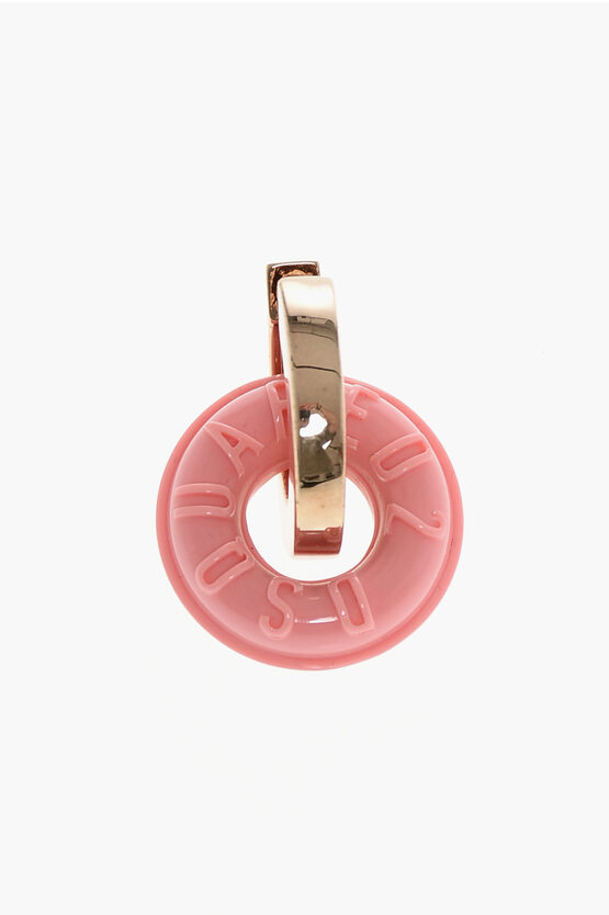 Dsquared2 Metal Gaming Single Earring With Resin Detail