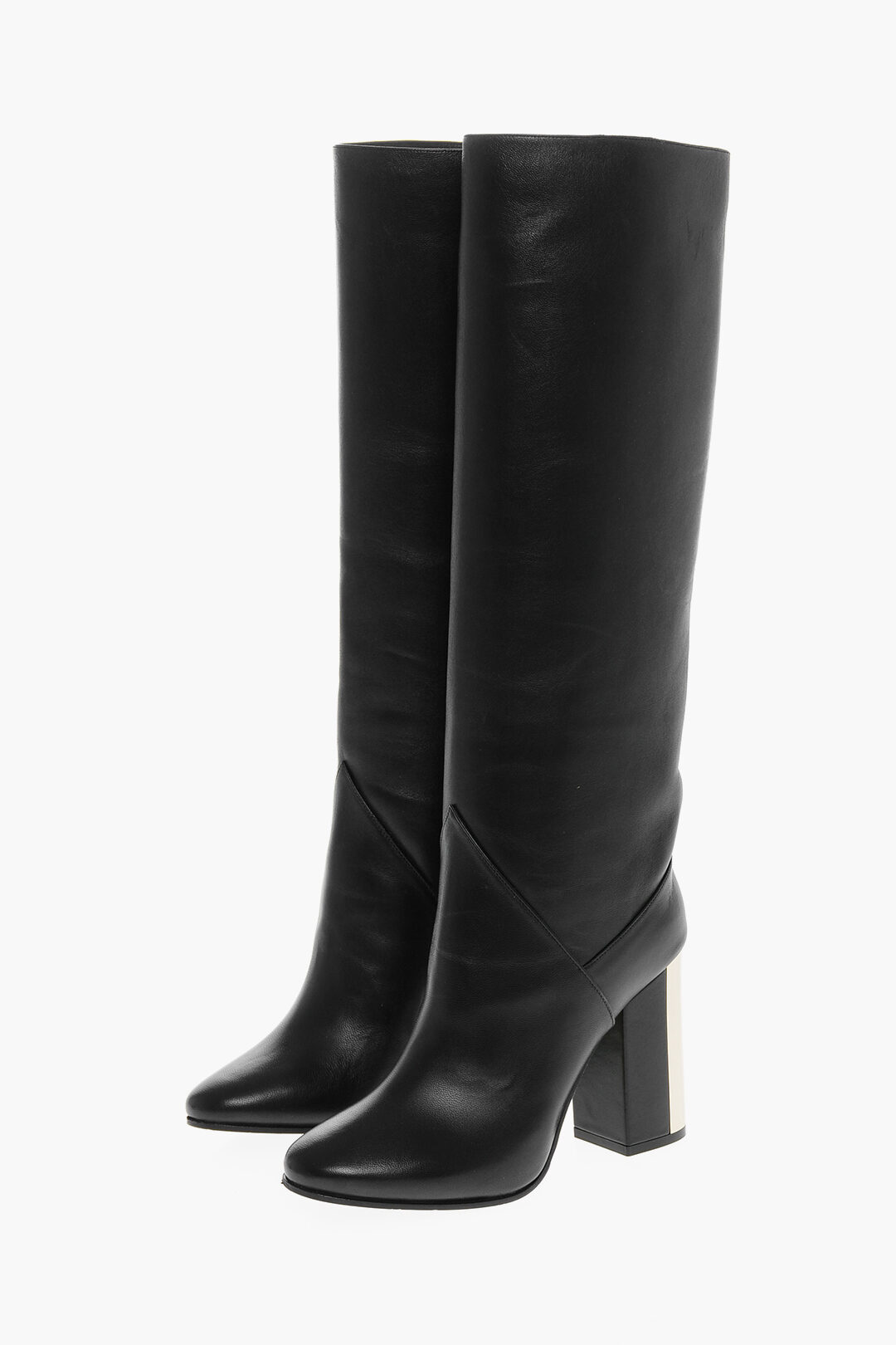 Jimmy Choo Leather Knee High Boots - Size 6.5 / 36.5 (SHF-18128) – LuxeDH