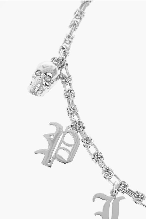 Philipp Plein metal jeans chain men Glamood Outlet