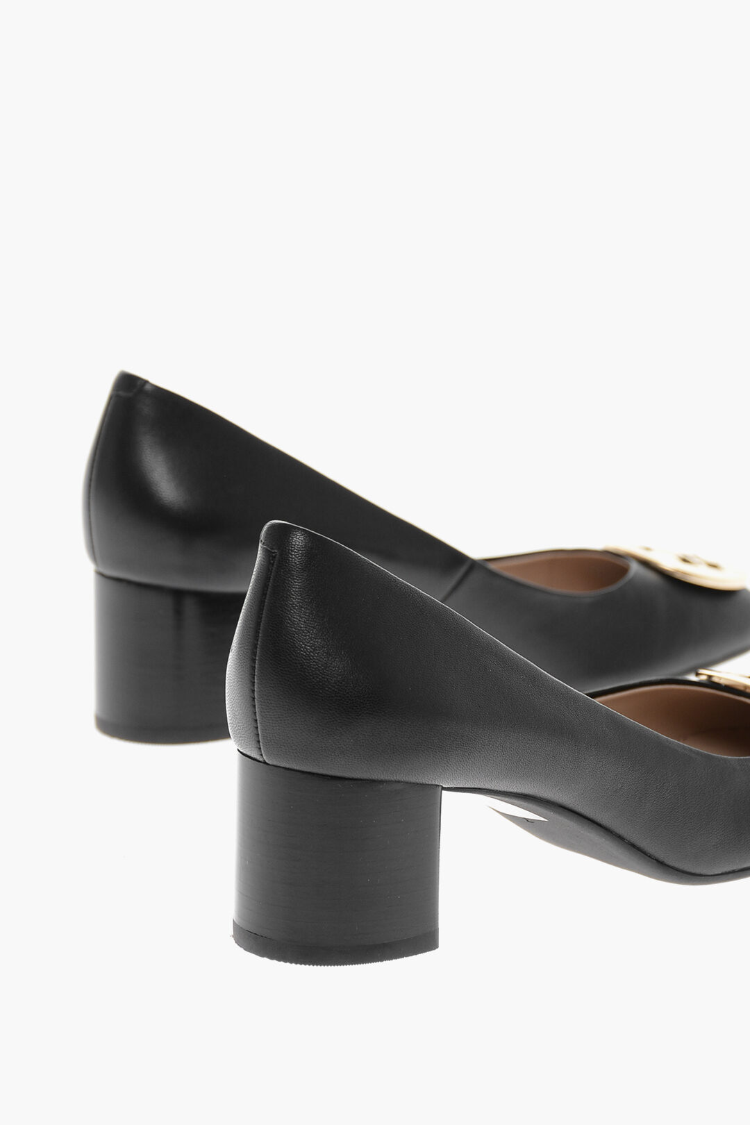 Tory Burch Metal Logo HOPE Leather Pumps 5cm women Glamood Outlet