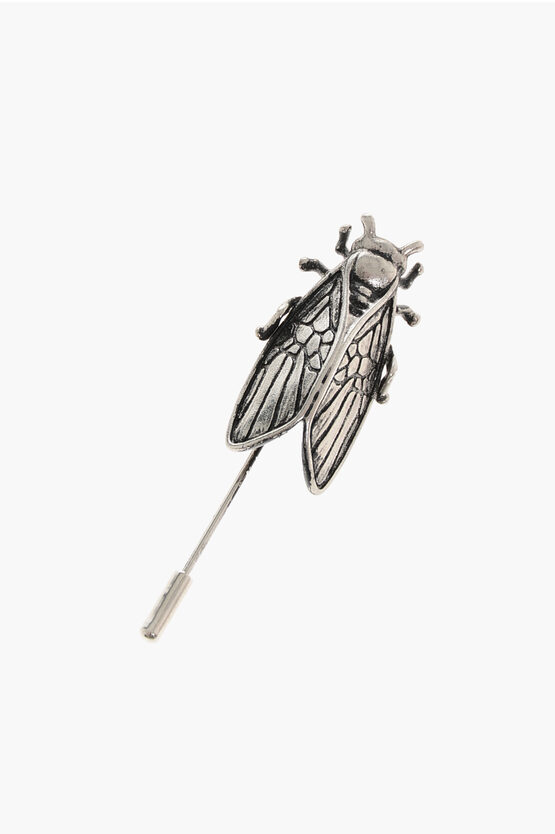 DSQUARED2 METAL PIN WITH BUG DETAIL