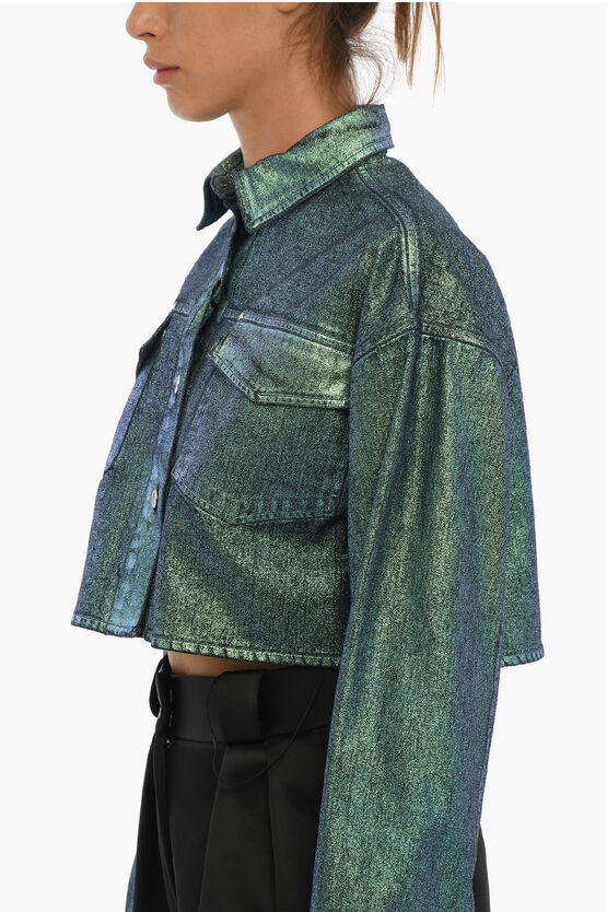 Iridescent Denim Jacket - Ready to Wear