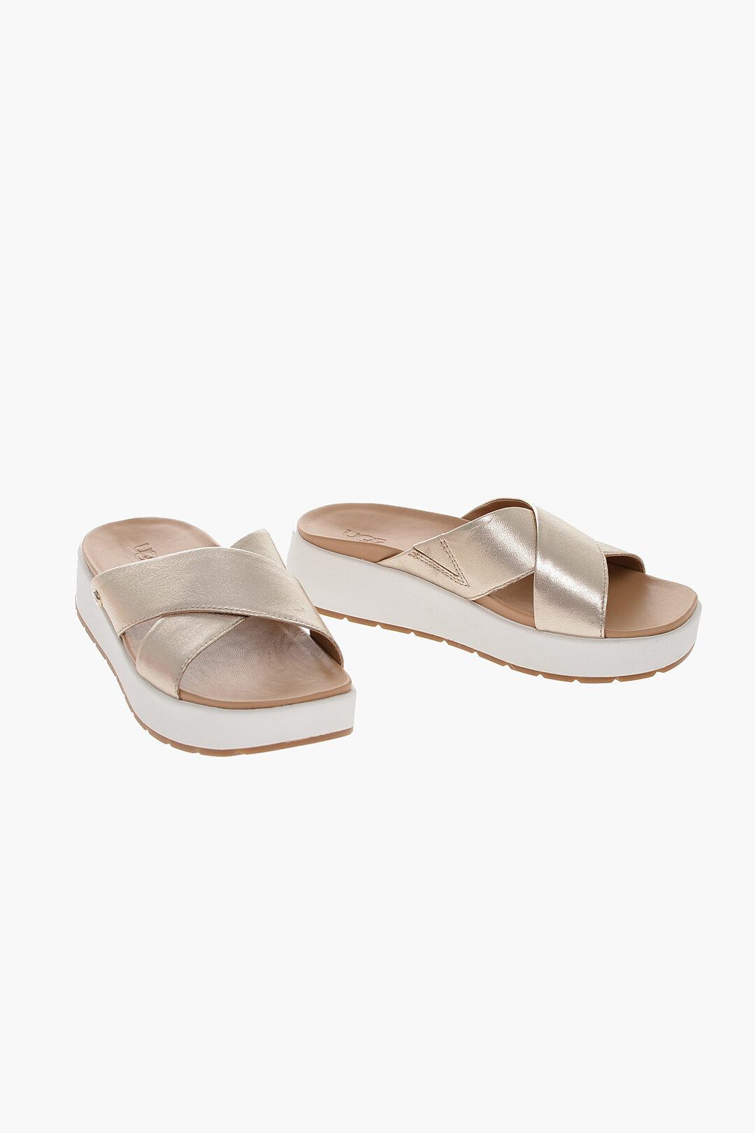 UGG Metallic Leather EMILY Sandals women Glamood Outlet