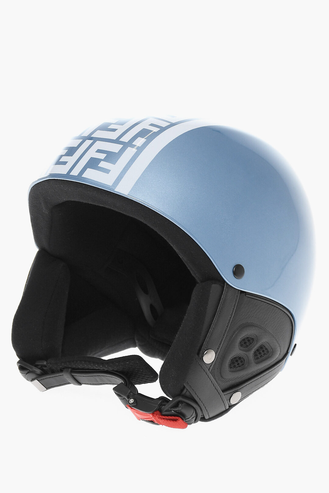 Fendi Metallic Ski Helmet with FF Band men - Glamood Outlet