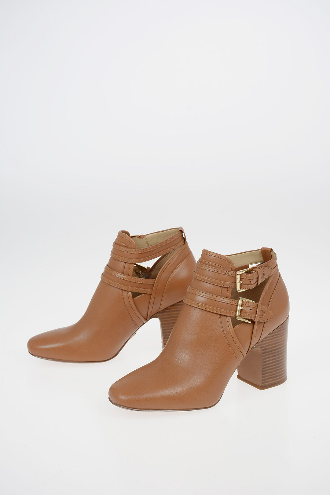 Michael Kors MICHAEL 9cm Leather Cut-out BLAZE Ankle Boots women - Glamood  Outlet