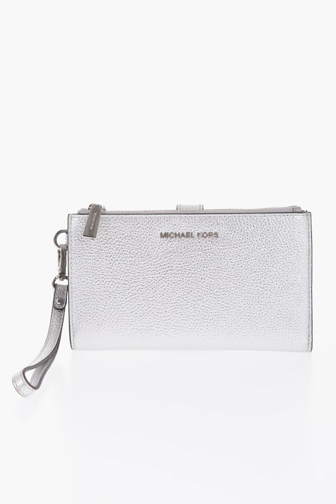 Michael Kors MICHAEL Metallic Textured Leather Wallet damen Glamood Outlet