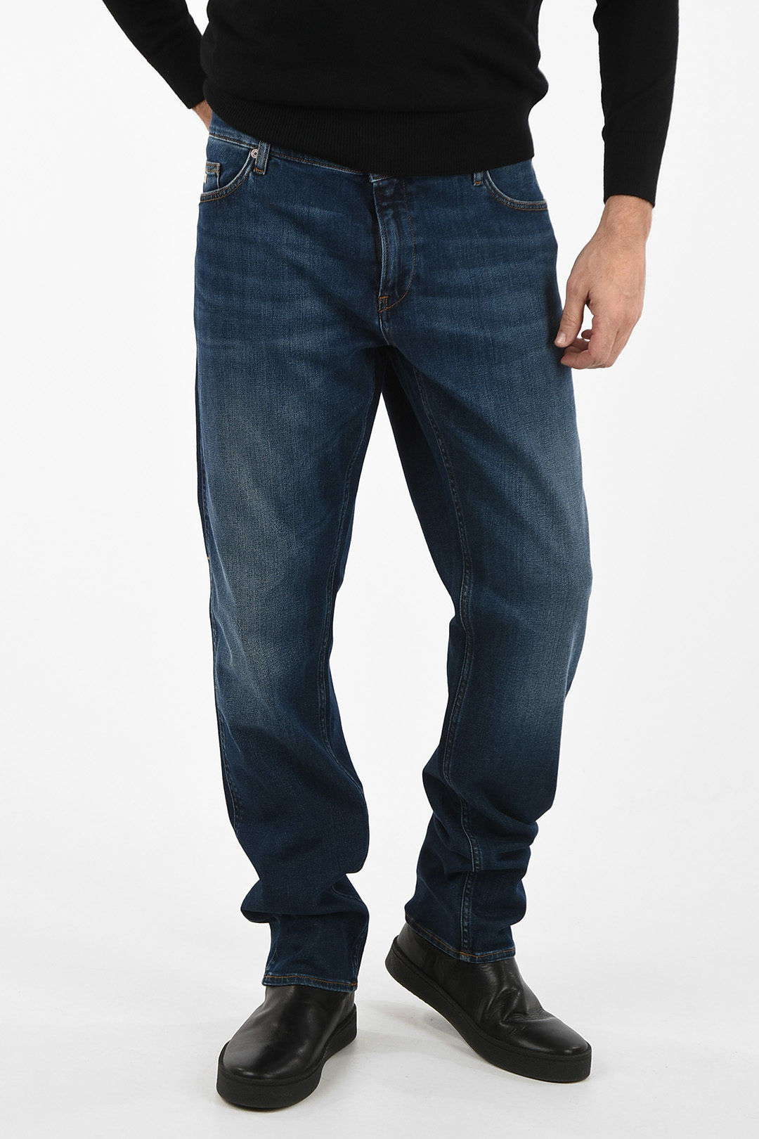 vonk Brig Lucht Boss Mid-rise DELAWARE slim fit jeans 21cm men - Glamood Outlet
