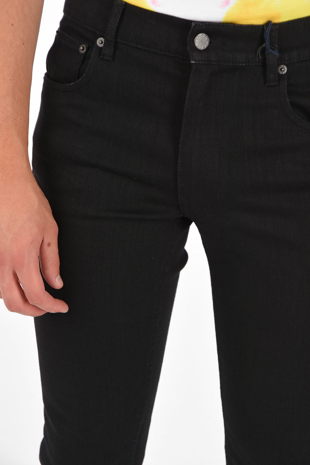 【PRADA】Mid-rise slim jeans デニム パンツ ジーンズ スリム Prada Mid Rise Slim Fit Jeans 17cm men - Glamood Outlet