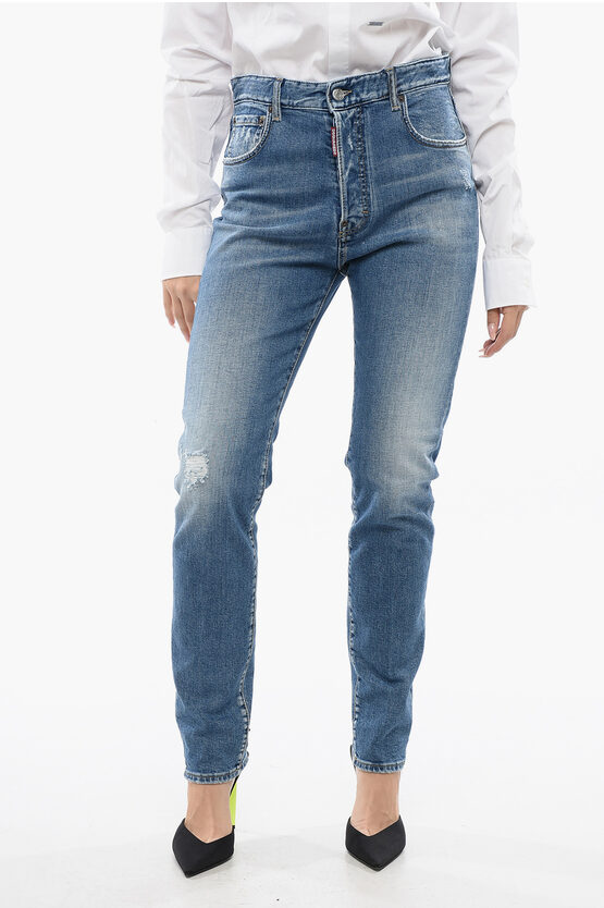 Dsquared2 Mid Wash 642 Fit Denims 15cm