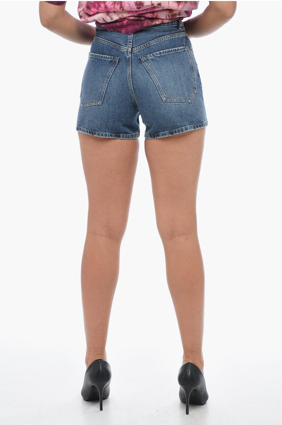 Mid Wash KADOVAR Denim Shorts