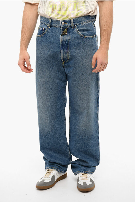 Diesel Mid-washed Denim DXD Baggy Jeans men - Glamood Outlet