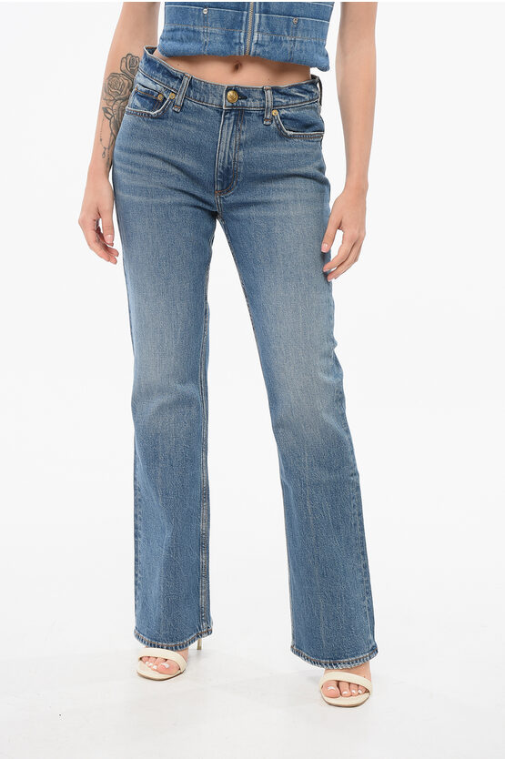 Rag & Bone Mid Washed Peyton Bootcut Denims 22cm