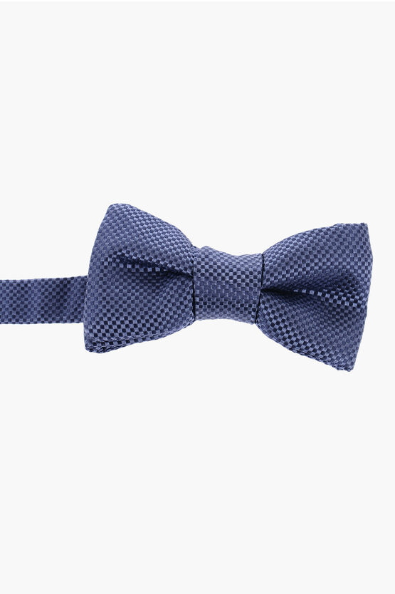 TOM FORD MINI CHECK MOTIF BOW-TIE 