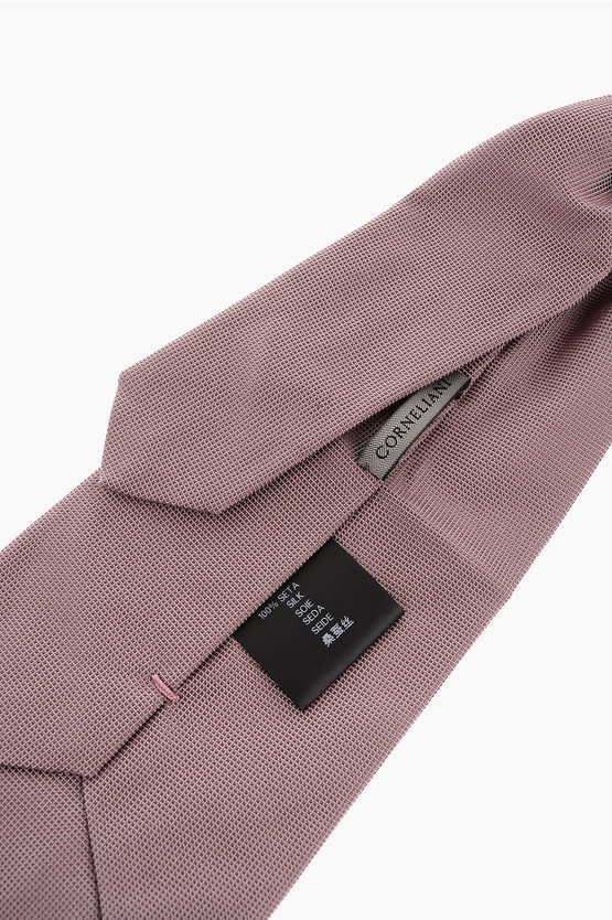 Mini Checked Silk Ascot Tie