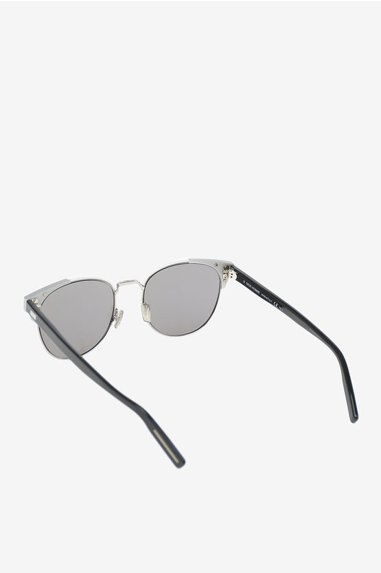 dior sunglasses silver mirror