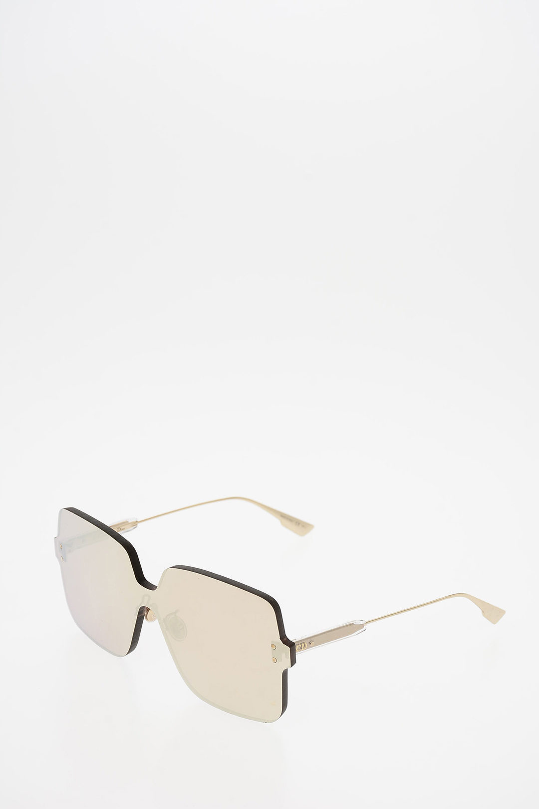 Dior Color Quake Grey Silver Mirror Rectangular Ladies Sunglasses Dior Color