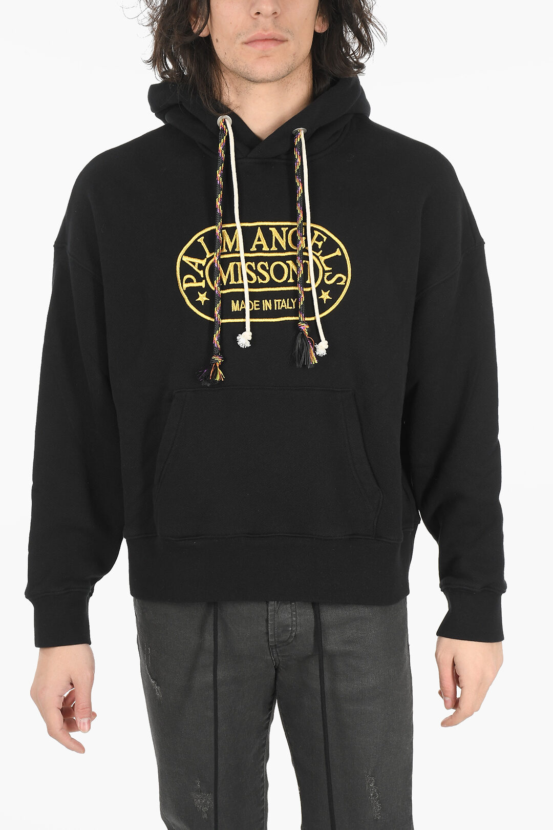Palm Angels MISSONI Embroidered HERITAGE Hoodie men - Glamood Outlet