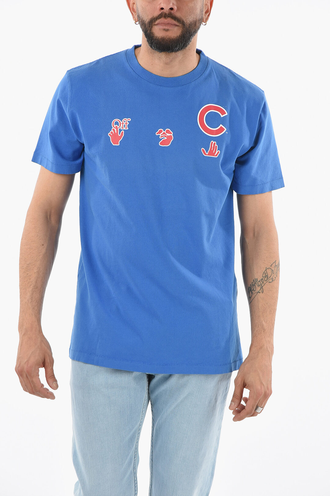Mlb chicago cubs cotton jersey t-shirt - Off-White - Men