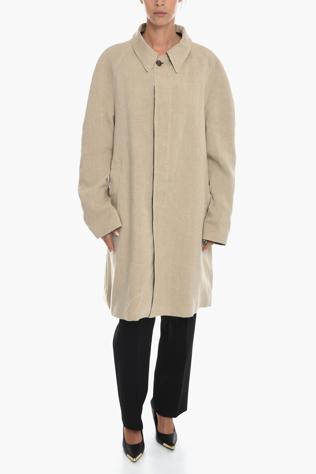 Maison Margiela coat in cotton blend