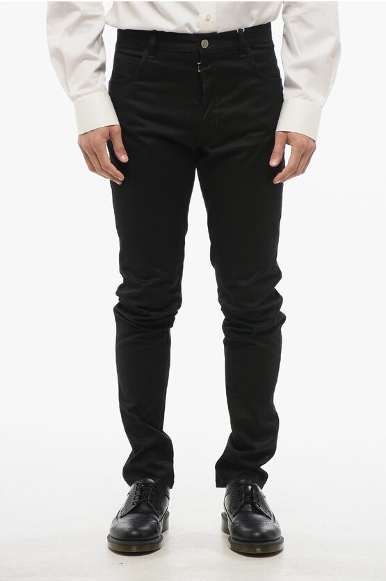 Maison Margiela Mm1 Printed Defilè 5-pocketed Pants