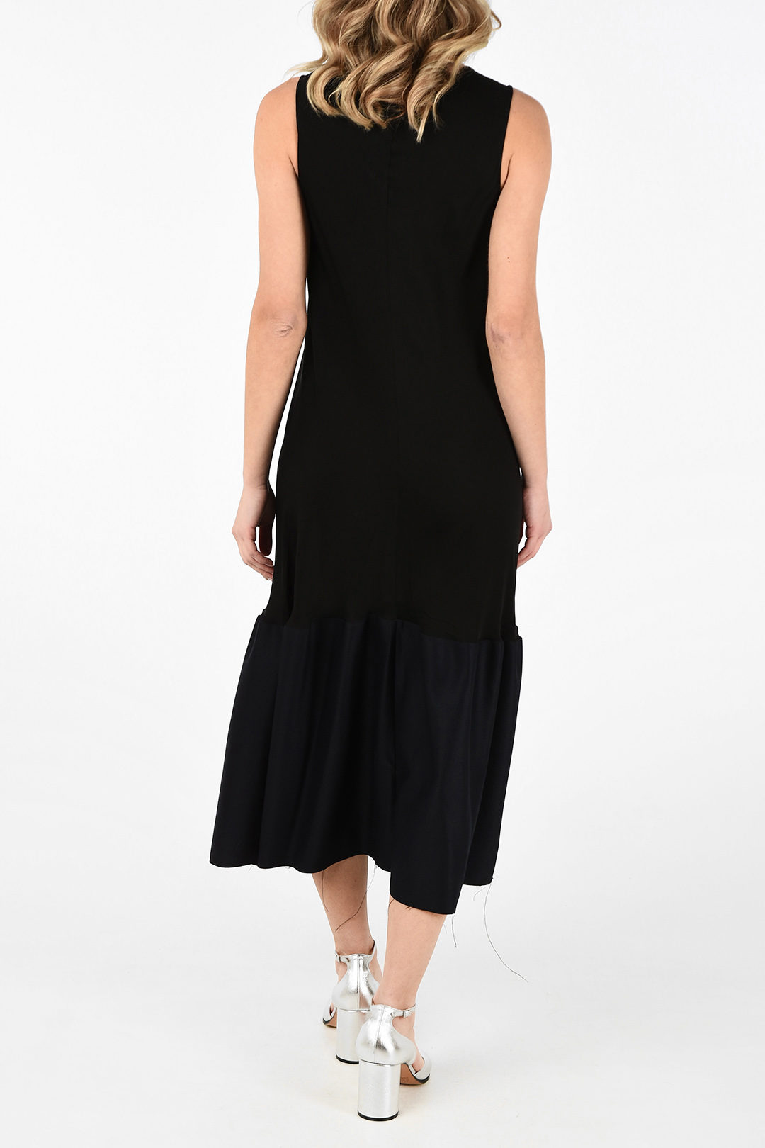 Maison Margiela MM1 Silk Floor Length Dress women - Glamood Outlet