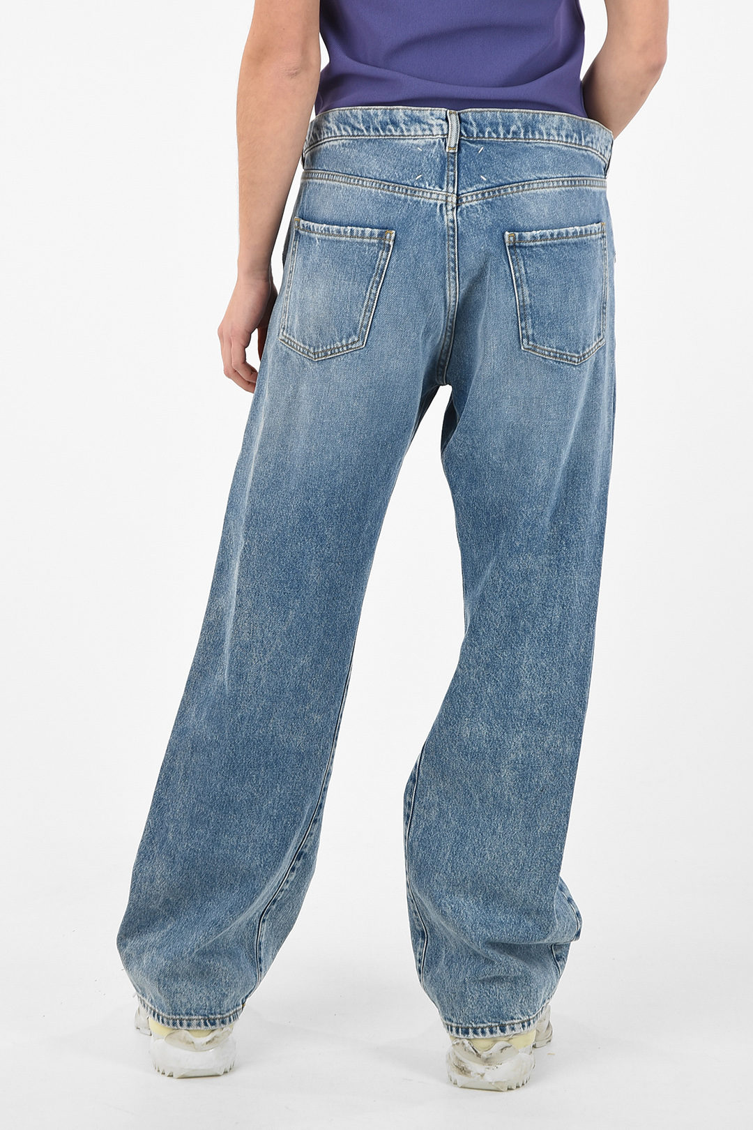Maison Margiela MM1 Stonewashed Baggy Jeans women - Glamood